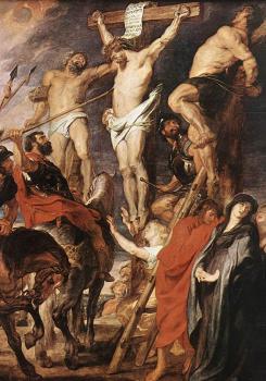 Peter Paul Rubens : Christ on the Cross between the Two Thieves